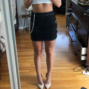 Madison Beer Missguided high waist skirt